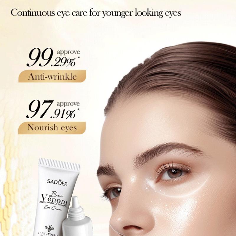Bee Venom Anti-wrinkle Eye Cream SADOER Firming and Hydrating To Improve Dry Eye Cream