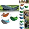 Double Nylon Hammock With Parachute Fabric For Outdoor Camping And Portable Use