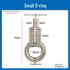 Sailor Safety Hook Kit: Self-Locking Adjustable Buckle & Hanger for Picture Hanging