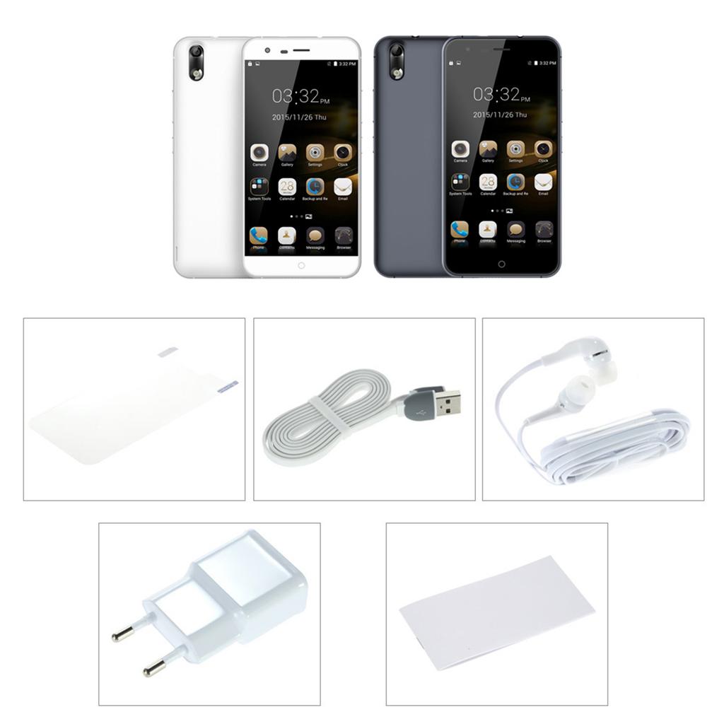 4G FDD LTE 3G WCDMA Smartphone MTK6735 5.0  IPS Screen 2GB RAM 16GB ROM 5MP 8MP Dual Cameras Touch Sensor