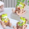 Desk Phone Holder Resin Frogs Shape Smartphone Stand Decorative Desktop Ornament For Home Office School