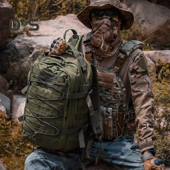 Wanderrucksack, leicht, große Kapazität, wasserdichtes Oxford-Gewebe, Outdoor-Reisen, Camping, Klettern, Jagd, Aufbewahrungstasche, Camouflage-Rucksack