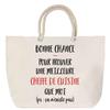 Beach Bag - PLANETEE - Site Manager That Doesn't Exist - Rope Handle - Large Size - Cotton Made In France