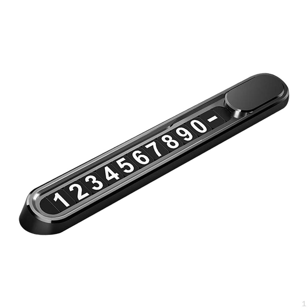 Car Parking Telephone Number Plate Phone Board for Lot