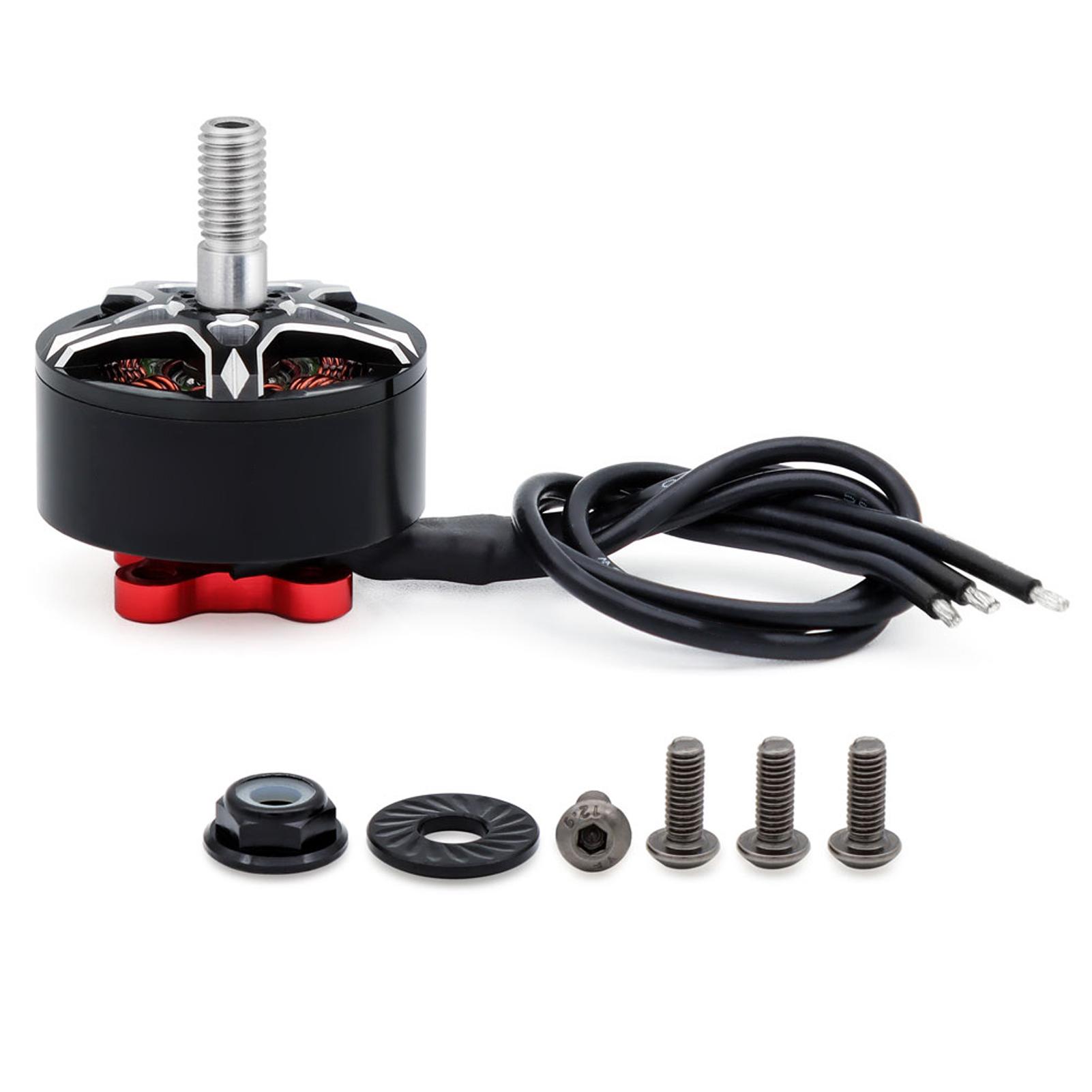 

S2207 Brushless Motor for Racing Drones 12N14P High Speed Outrunner with 4mm M5 Steel Shaft, NMB Bearings, 20AWG 1950KV