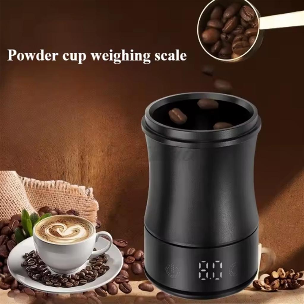 New Coffee Cup Coffee Scale Coffee Powder Cup Scale Electronic Scale Coffee Scale, Metal Tea Cup