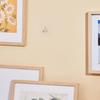 PVC Heavy-Duty Adhesive Wall Photo Frame Hooks|for Hanging Clothes, Hats, Keys, and More (Pack of 10), Transparent