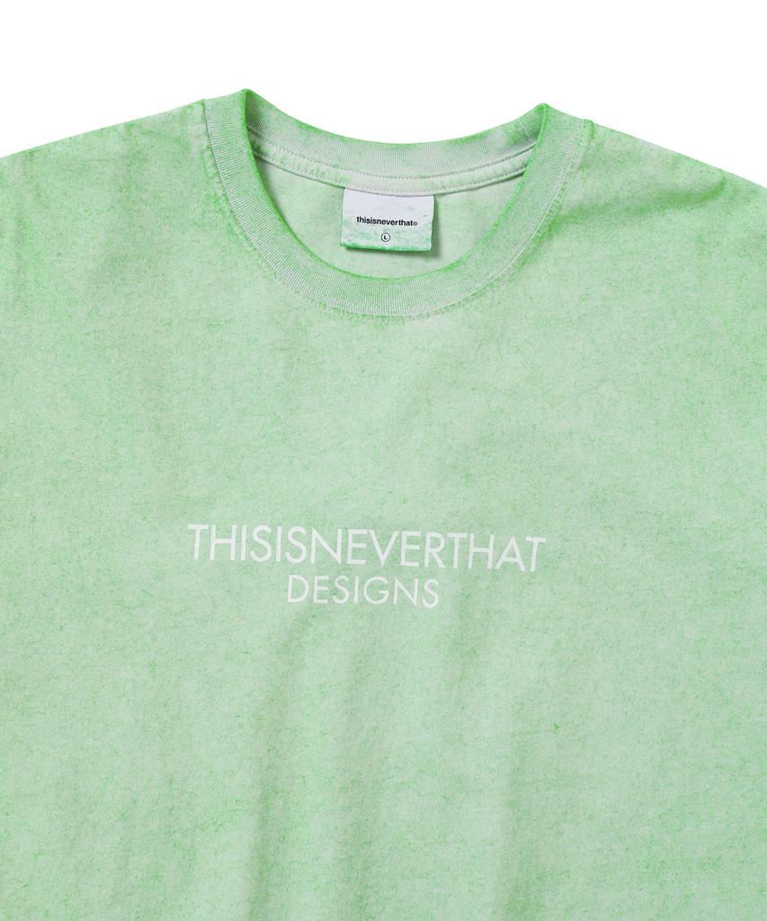 THISISNEVERTHAT Sprayed Fr-Logo Tee Pale Mint