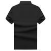 LIMENG Men's Pure Cotton Short Sleeve Polo Shirt