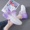 Spring New Women's Flying Weaving Sports Leisure Running Breathable Student Net Shoes Tide