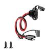 SAE Quick Connector Harness SAE Adapter Male Plug To Female Socket Cable 1FT 12AWG SAE Extension Cord