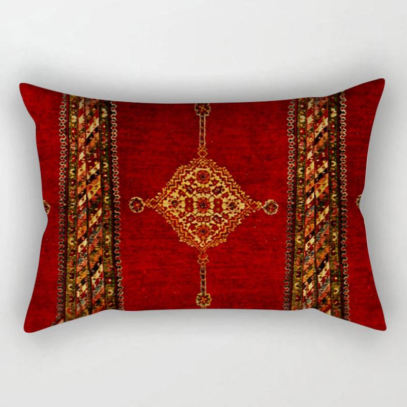 Mandala Cushion Cover 30x50 Polyester Vintage Pattern Pillowcover Decorative Sofa Cushions Throw Pillows Home Decor Pillowcase