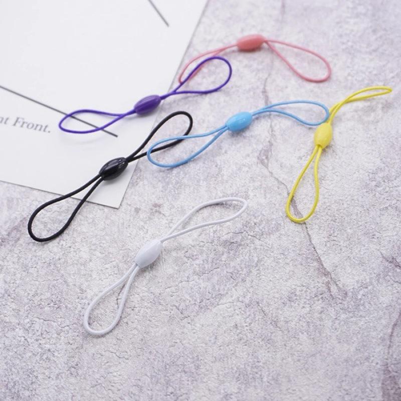 Durable Elastic Lanyard with Mini Figure 8 Cord for Student & Bus Cards