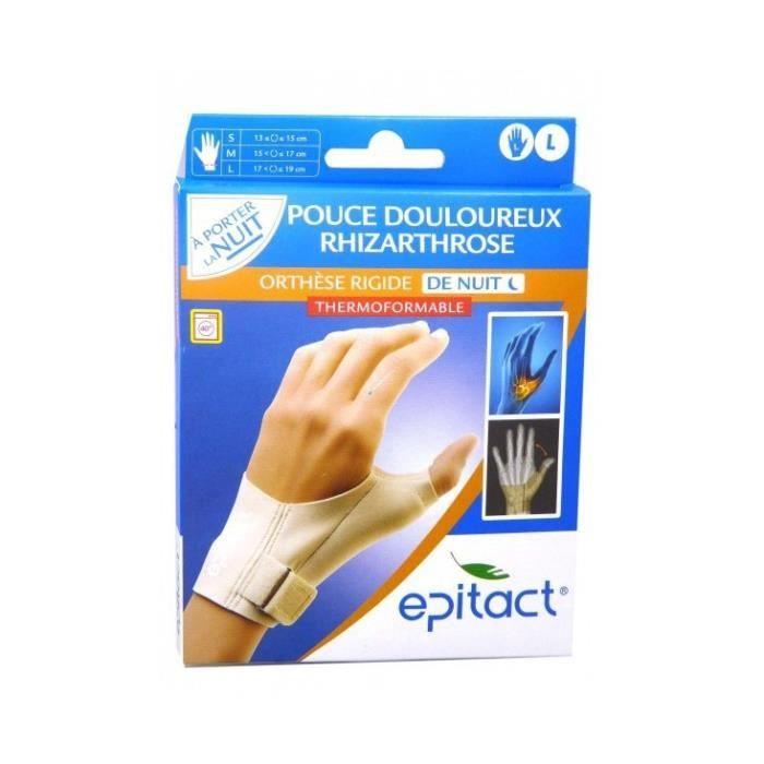 Epitact Rhizarthrose De Pouce Nuit Main Gauche Taille L