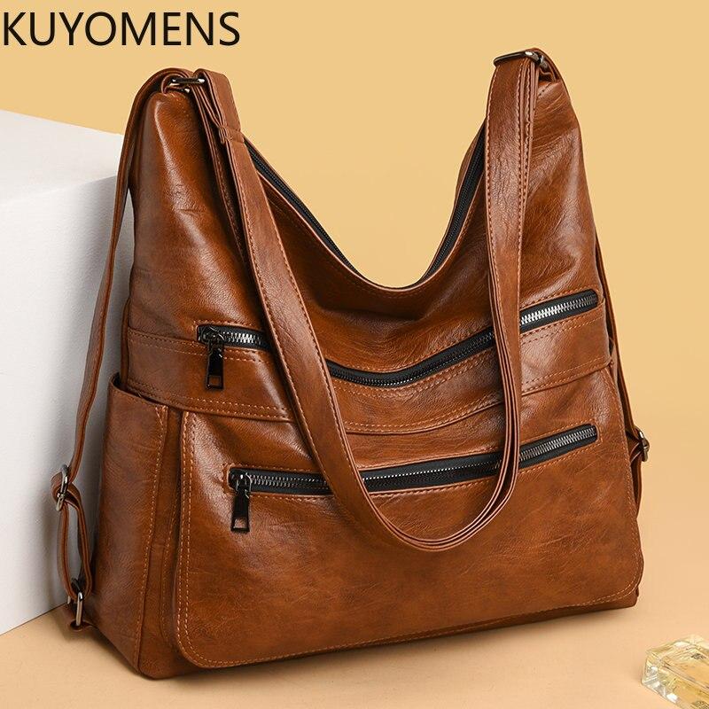 Buy Large Women Shoulder Bag Pu Leather Crossbody Bag Luxury Ladies