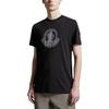 Moncler Letter Print Simple Casual Round Neck Short Sleeve T-Shirt Men T-Shirts Black J10918C0002889A17999