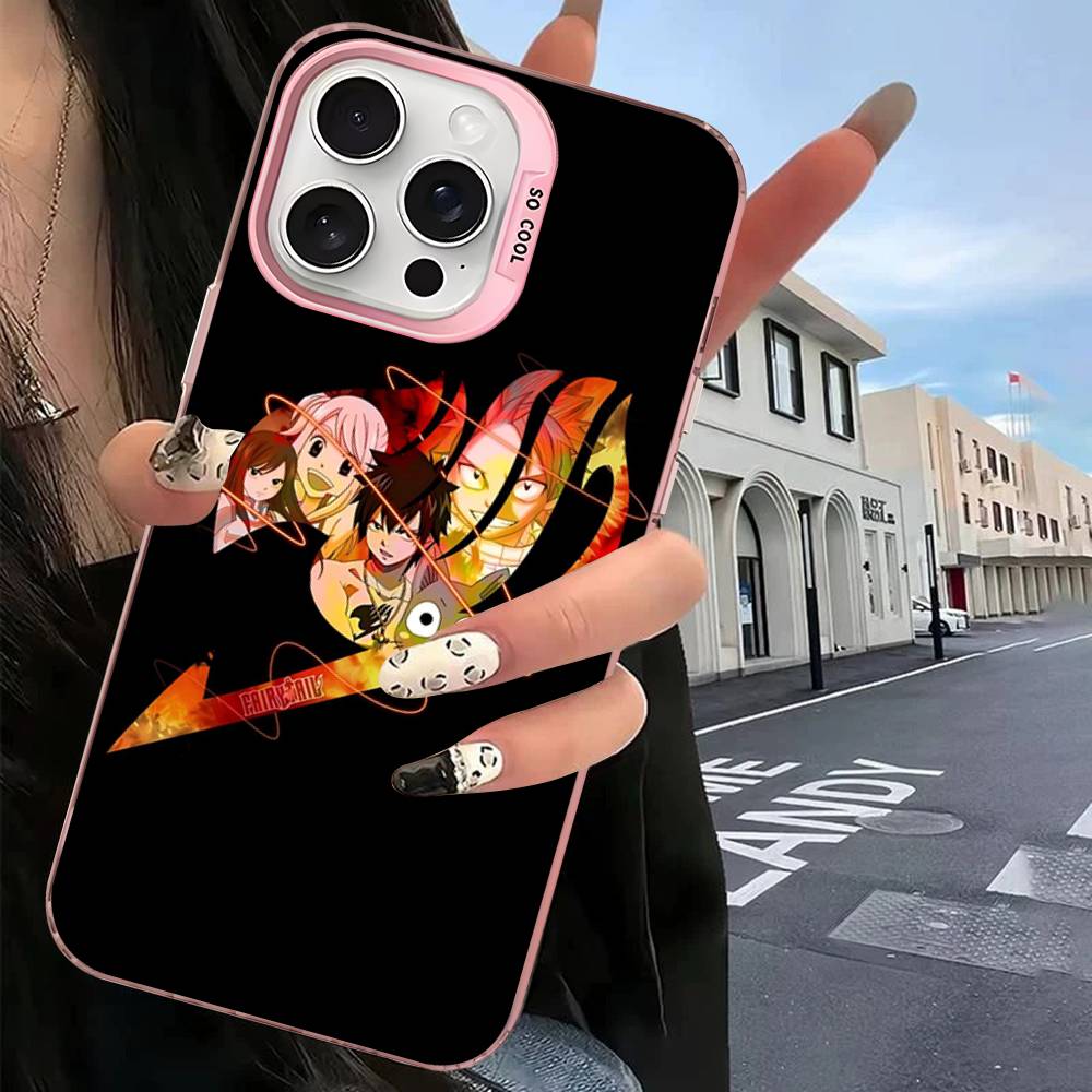 Custodia per Telefono F-Fairy Coda di Volpe Per iPhone 17 16 15 14 13 MAX Shockproof Opaca Posteriore Anti Caduta Copertura Opaca