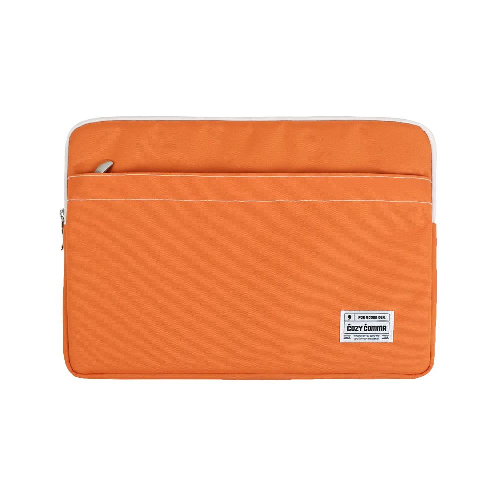 Cozycomma Customizable Laptop Pouch Orange (3 Sizes)