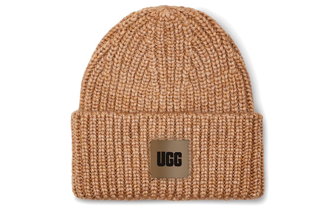 UGG Acrylic Beanies Unisex Camel 20061-CAM OS