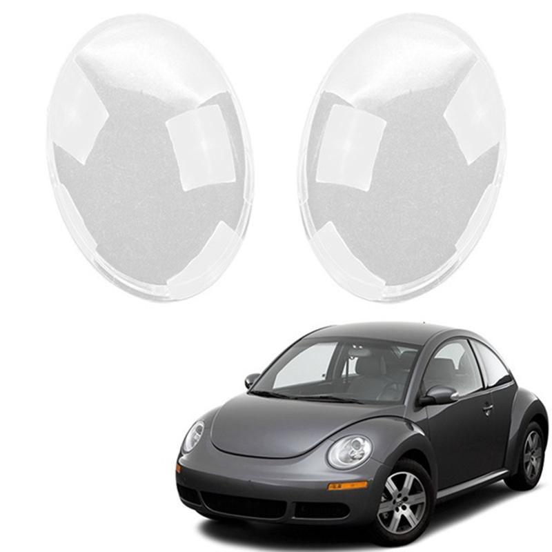 For VW Beetle 2006-2012 Left Headlight Shell Lamp Shade Transparent Lens Cover Headlight Cover Replacement Parts