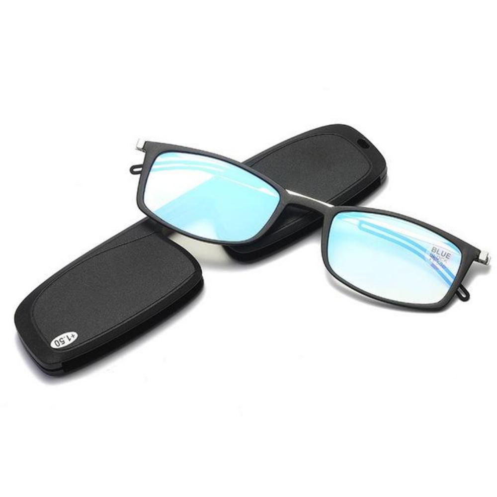 

Высококачественные очки для чтения с защитой от синего света TR90 Тонкие Портативные Пресбиопические Очки Модные Мужские Женские Оправы +3.5 +300 чёрный