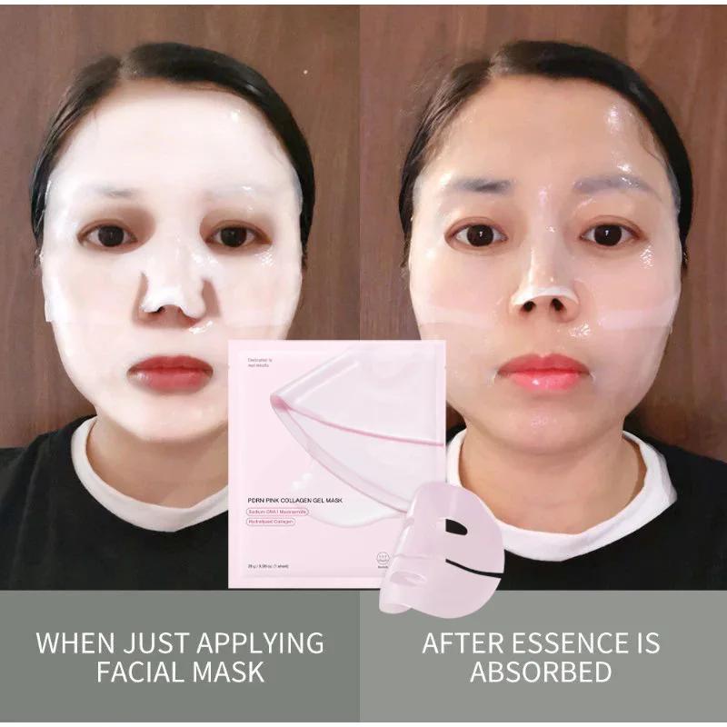 Pink Collagen Jelly Gel Mask Overnight Face Mask Hydrating Firming and Moisturizing