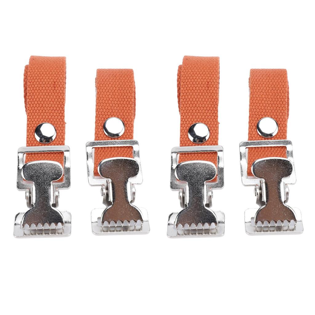 4Pcs Drywall Stilts Straps Flexible Nylon Aluminum Alloy Buckle Adjustable Drywall Foot Band Straps