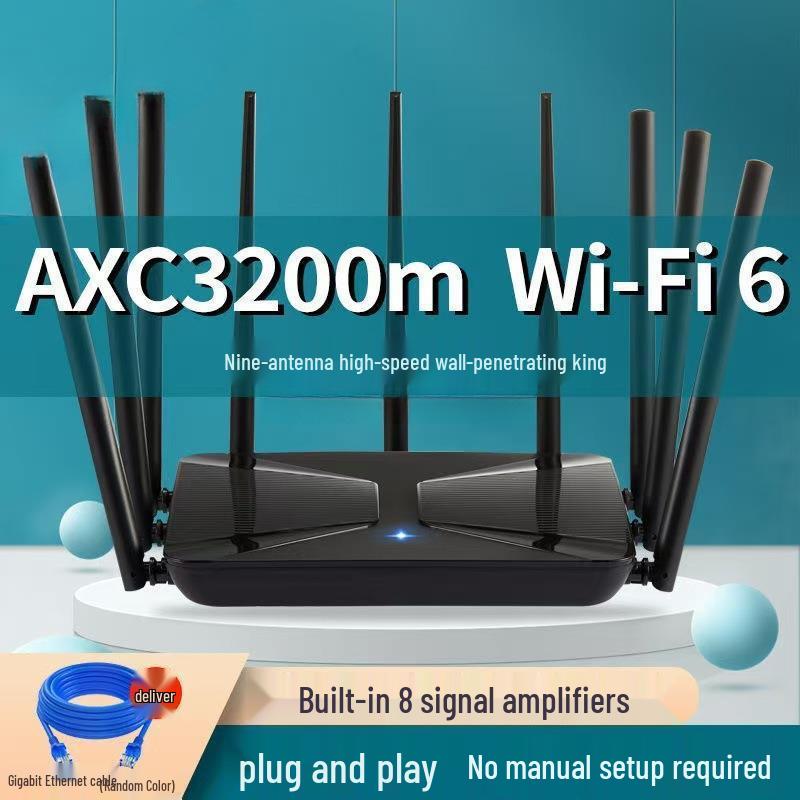 High-Speed 5G Dual-Band Gigabit WiFi Router for Homes & Apartments