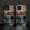 Interesting Creative Refrigerator Beer Drink Phone Case for iPhone 16 Pro Max 15 14 13 12 11 Featuring a Shockproof Matte Cover