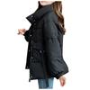 Women's Fashion  And Winter Stand-Up Collar Loose Thickened Cotton Jacket Down Cotton Jacket