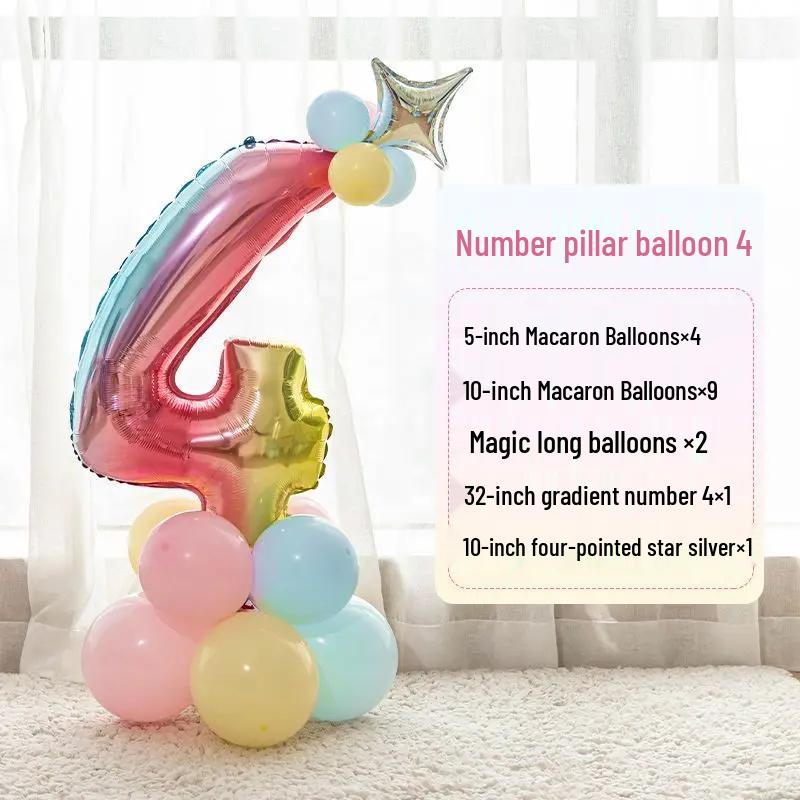 Złote Balony z Cyframi na Urodziny i Imprezy