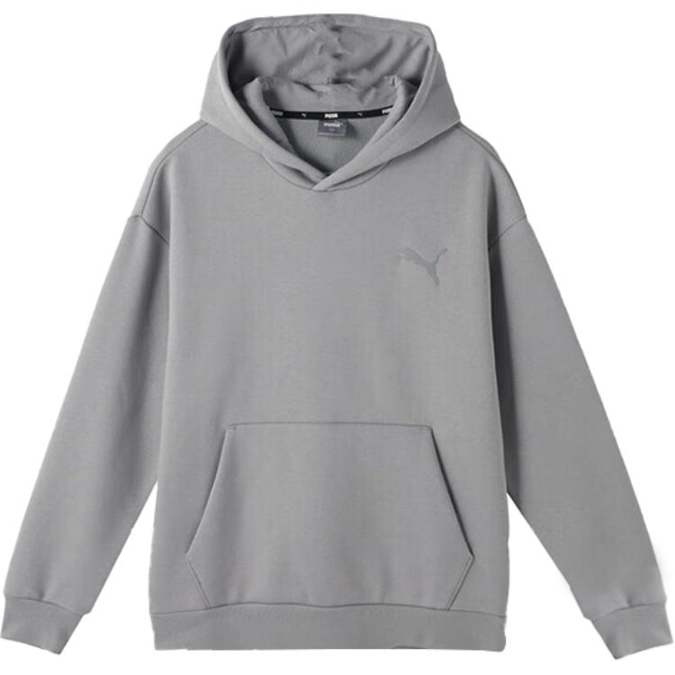 

Puma Elevated Hoodie Men Hoodies Gray 686854-14 L