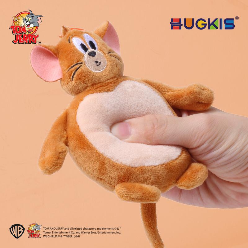 Tom & Jerry Katze und Maus Plüsch Hängeornament mit Stachelfigur