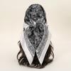 90*90Cm Printed Square Scarf Women Silk Feeling Satin Wraps Line Foulard Headband Luxury Designers Scarf Silk Bandana Hair Wrap