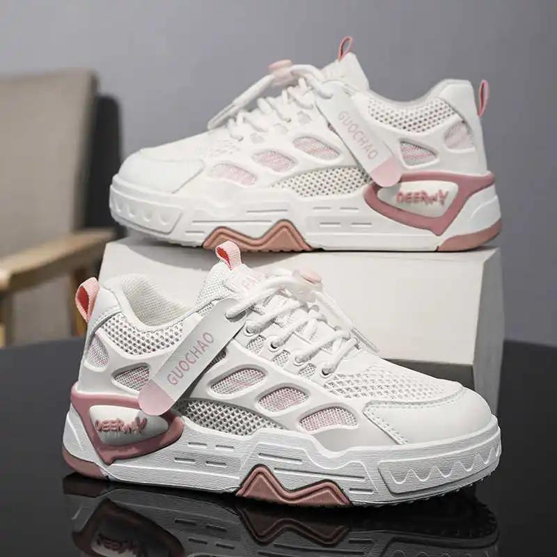 Fashion High Platform Hip Hop Sneackers Vulcanize Womans Tennis Shoes Minimalist Sneakers Sport Shuse Minimalist Holiday Sneacker