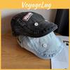 Stars Cotton Embroidery Duckbill Hat Women Sunshade Breathable Summer Fashion