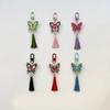 Fashion Butterfly Keychain Vintage Tassels Phone Chain Car Keys Holder Charm