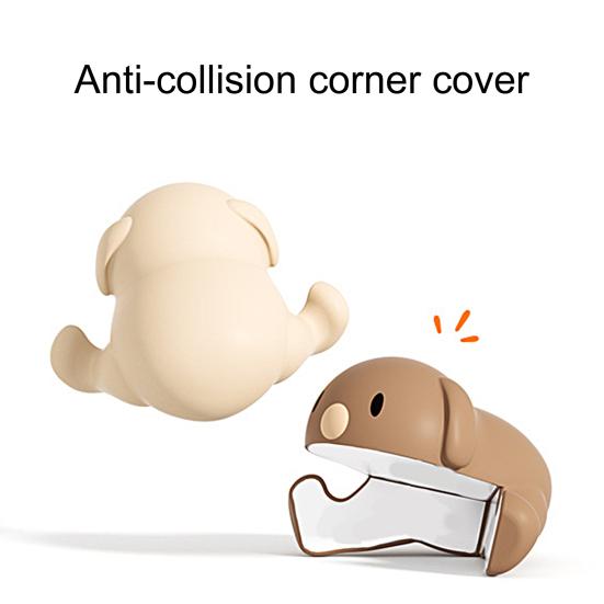 Silikonová dekorace, zábavná, bezpečná, domácí nábytek, bezpečnostní nárazník, rohový chránič
