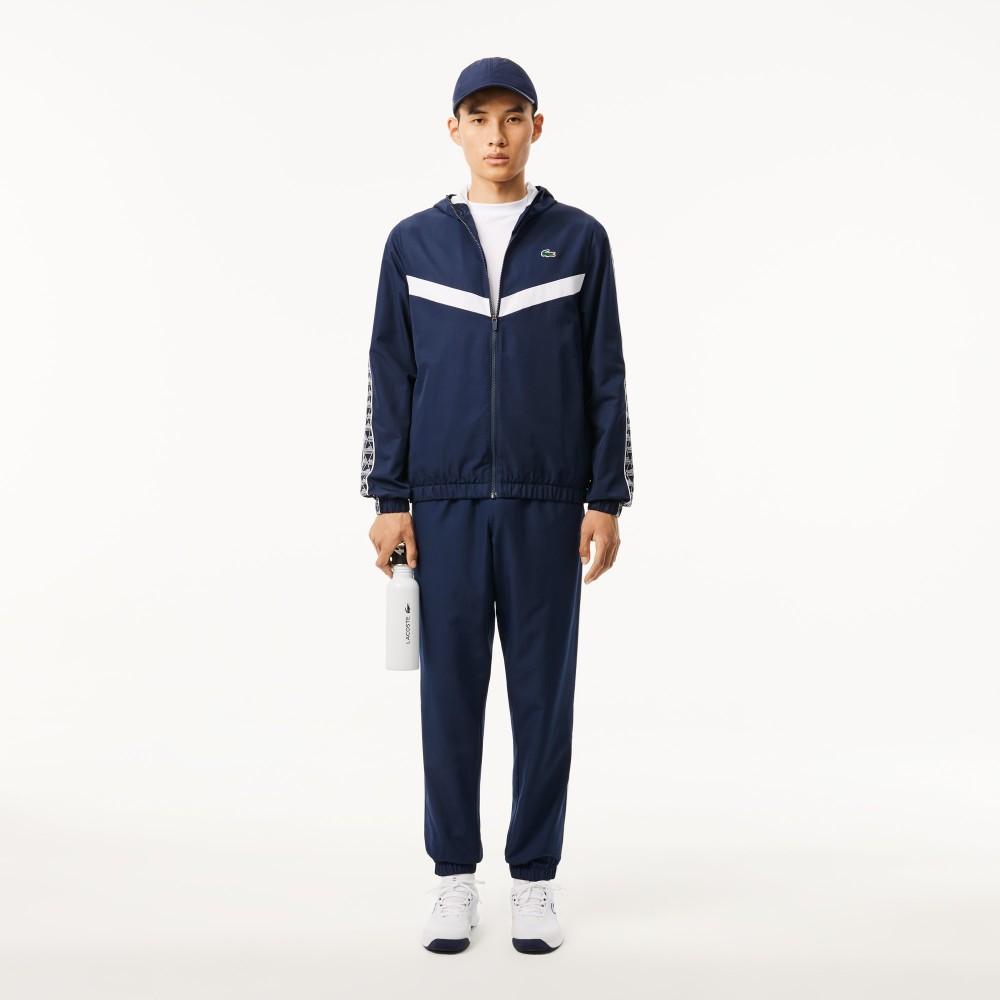 [lacoste] Men's Monogram Pattern Windbreaker BH2538-54N525