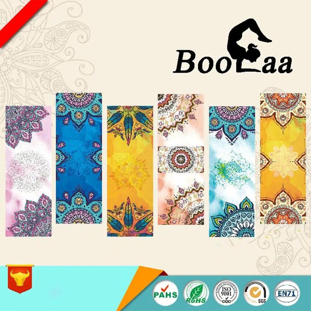 Yoga Towels Fitness Printed Microfiber Sports Travel Quick-drying Sweat-absorbent Workout Mat Cover for Pilates Gym Yoga Blanket
