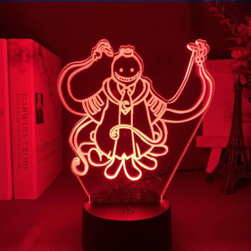 Assassination Classroom Led Night Light With 16color Remote For Home Decor