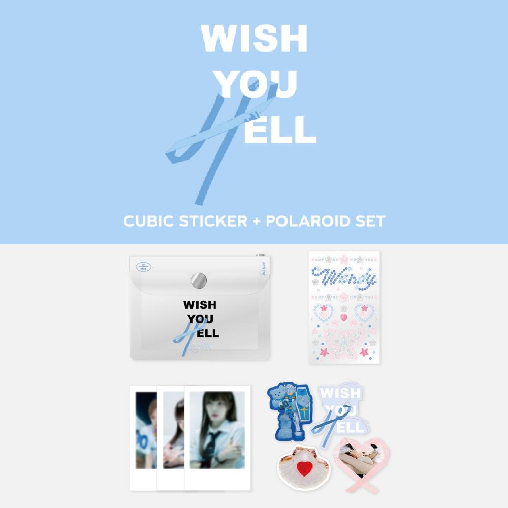 

Предзаказ Red Velvet WENDY Wish You Hell Cubic стикер + комплект Polaroid