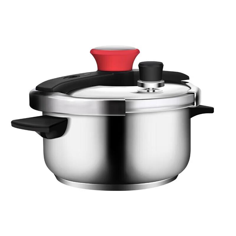 Shuangxi 4L Cool Spin Clamp-Type Stainless Steel Pressure Cooker