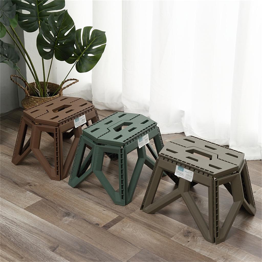1pcs Outdoor Small Stool Portable Folding Stool High Load Bearing Durable Small Chair Fishing Stool Beach Stool Camping Stool