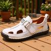 2026 Men's Closed-Toe Non-Slip Outdoor Sandals: Wear-Resistant, Casual, Sports-Ready, Hollowed-Out Design