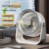 JIEBO S35 USB Desk/Wall-Mounted Cooling Fan