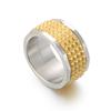 New Fashion 12mm Classic Metal Ring for Men 316L Stainless Steel Male Jewelry Thick Rock Finger Ring Personalized Accessories