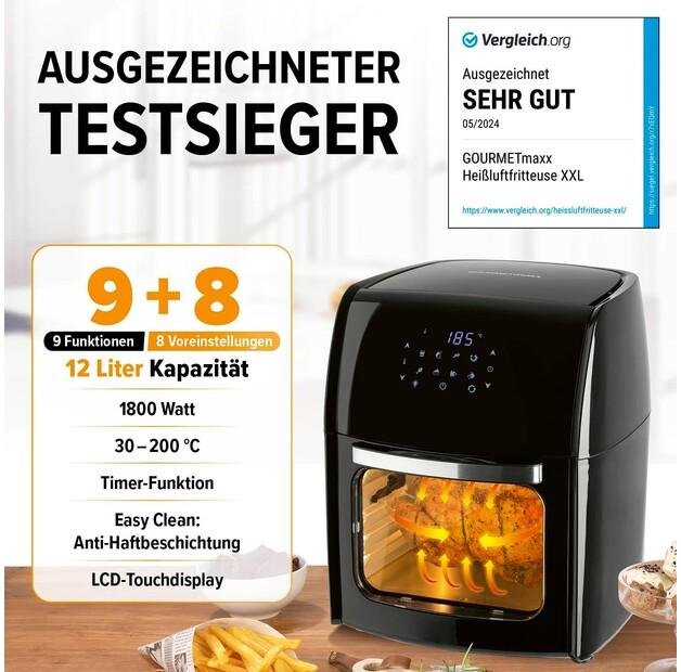 Фритюрница Gourmetmaxx digital (04782)
