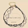 Necklace love lace retro collarbone chain neck chain punk loli collar women's vacation party