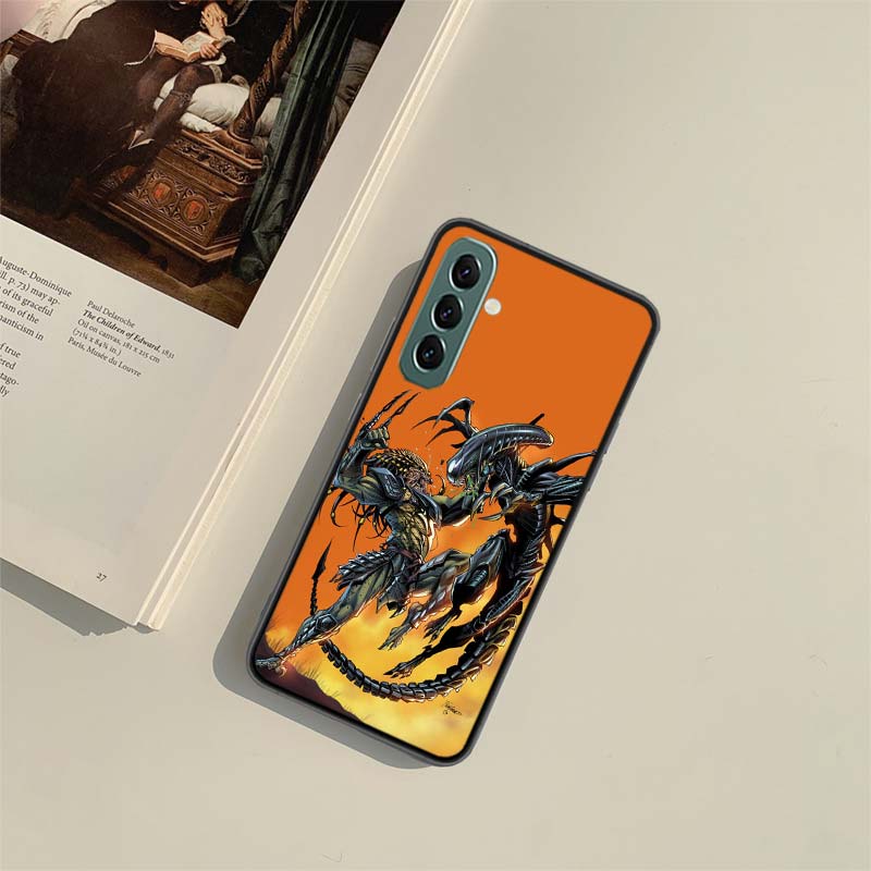 Alien Vs Predator Phone Case For Samsung A16 A26 A36 A56 Galaxy A17 A12 A52S A13 A23 A33 A53 A22 A32 A02S A03S A42 A72 A73 A9 A8